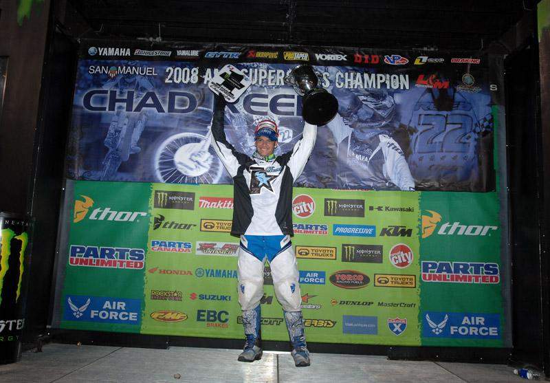 And who can forget Chad Reed's heartfelt speech at the Monser Energy AMA Supercross banquet when he held the #1 plate and said, 