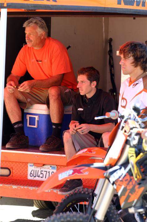 KTM’s Tom Moen, Clint and Truth’s Tyler Kalisiak 