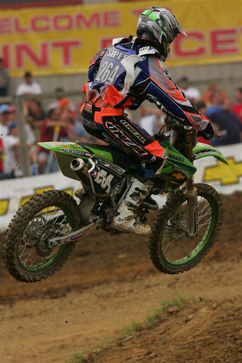 Kentucky's Ryan Sipes had only moderate success and support as an amateur, so he decided to turn pro for the High Point National in Pennsylvania. Sipes had turned plenty of laps on that track as an amateur, and he promptly finished seventh in his very first moto. Although he was too tired to do any better than 34th in moto two, the ride put Sipes on the pro map.