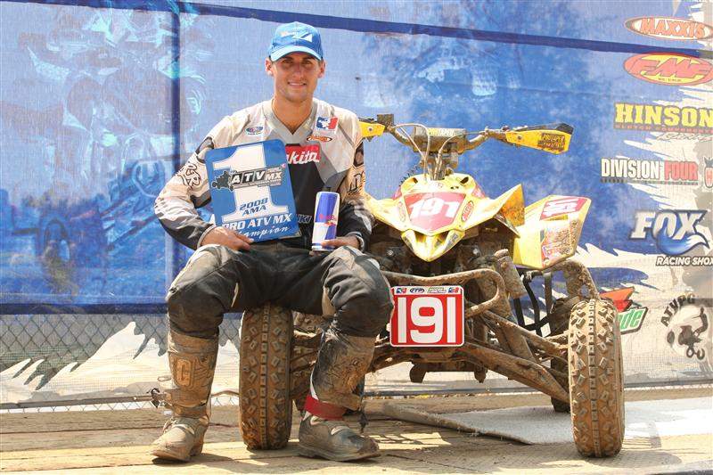 I’ve always lived by the mantra that if it has wheels and you can race it, I’m a fan. Hate’em or love’em the quads are here to stay. Team Rockstar/Yoshimura/Pro Taper/MSR Red Bull’s Dustin Wimmer is an astonishing athlete that won the ITP Tires/Moose Racing AMA Pro Championship by riding with an effortless style that frustrated his competition. 