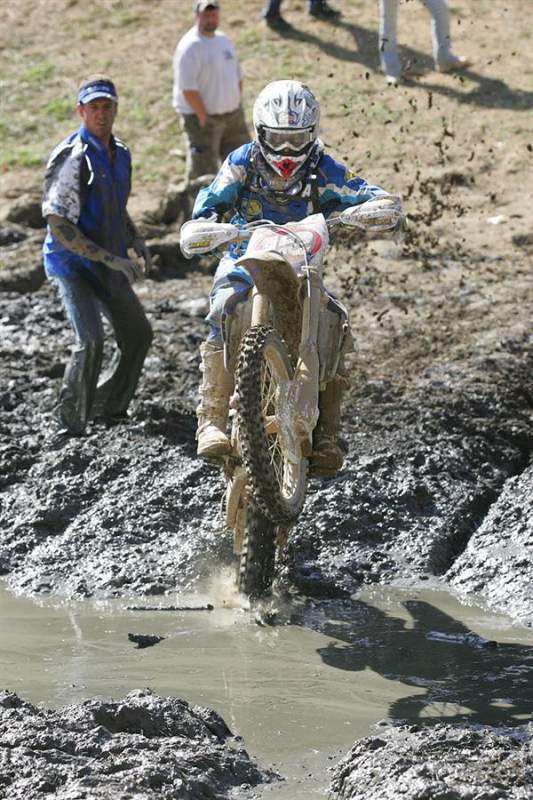 Thad DuVall's XC1 debut was cut short with clutch problems.