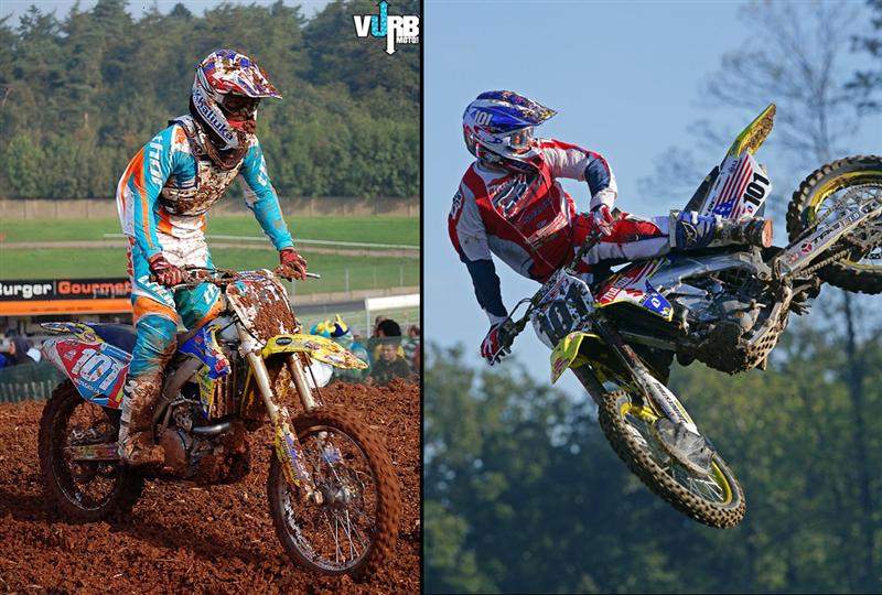 One of the coolest comparisons was when we saw Mongolia’s Erdenbileg Khaliunbold wear the #101. You see, Carmichael wore it at the 2005 MXoN and, well, wait…I guess that’s it.