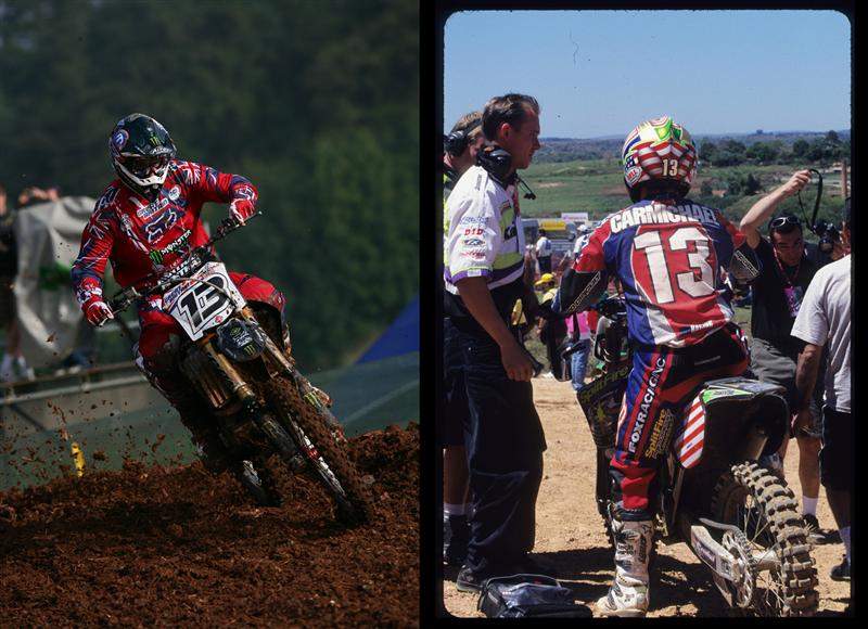 Great Britain’s Billy Mackenzie was riding with national pride on his shoulders. The Union Jack attack’s chances for victory took a blow when he went down in the third moto and finished back in the running order. RC wore it for us at the Brazilian MXoN event and had similar flat-tire-skunk luck. Rick Johnson, Sebastian Tortelli, Michael Craig, and Heath Voss have raced with it and watched things go straight to the gutter. If you actually choose to race with this number you either ate too many paint chips as a kid or you are truly fearless. It should be outlawed.