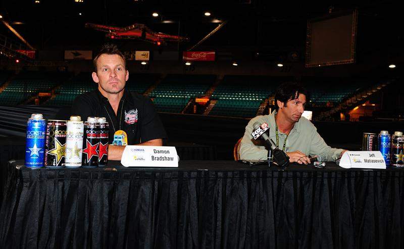 This is the closest Damon Bradshaw and Jeff Matiasevich ever sat to each other