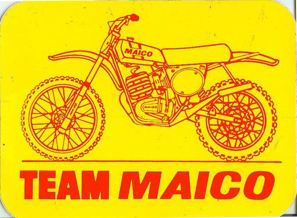 There was a time when Maico was THE bike. Willy Bauer, Adolf Weil, Ake Jonsson, Sylvain Geboers, and Hans Maisch all piloted these aluminum-tank beauties to wins in Europe. Ake (and Adolf) came to the U.S. and took a Trans-AMA title and some wins from DeCoster. They had a unique sound and look. The gas tank, long pipe and radial head were its trademarks. Toward the end of their run, Maicos were also known for breaking, which resulted in the nickname, 
