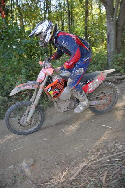 Brown finished ninth at this past weekend's Powerline Park GNCC in Ohio