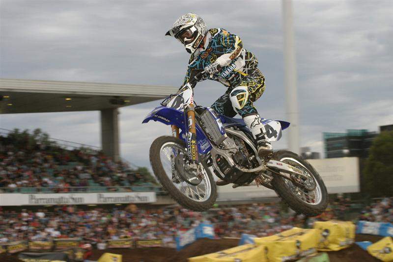 CDR Rockstar Yamaha rider Cheyne Boyd just missed out on the final, five lap, five rider final and finished the night with a sixth placing.