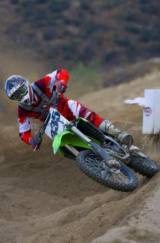 Rusty Holland came out and looked fast on his 2009 Kawasaki. I was a bit bummed out that he didn't take anyone out like the old Russ used to, but maybe next year.