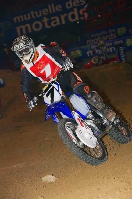 James Stewart riding at Bercy for the first time.