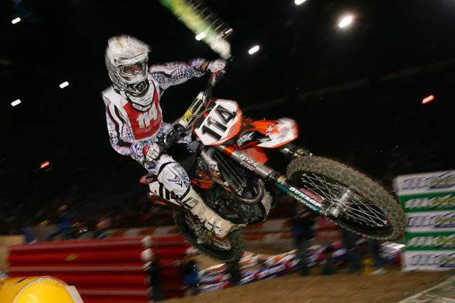 MDK KTM's Justin Brayton was impressive in Bercy.