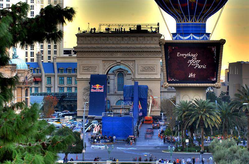 Here's a look at what Robbie Maddison will be jumping this evening.