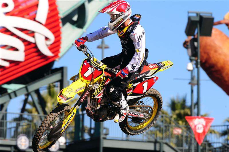 Chad Reed was second fastest with a 50.145.