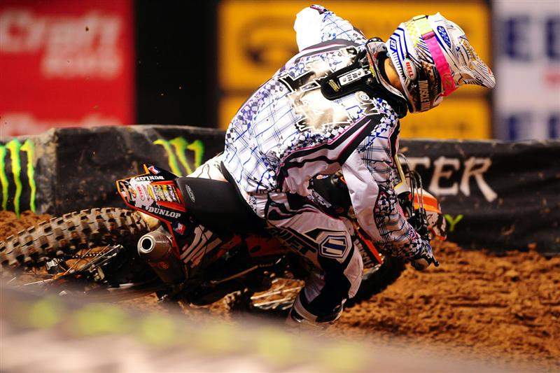 Justin Brayton fought his way to second in the main event.