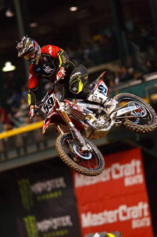 Rockstar Energy/Hart & Huntington Honda's Troy Adams