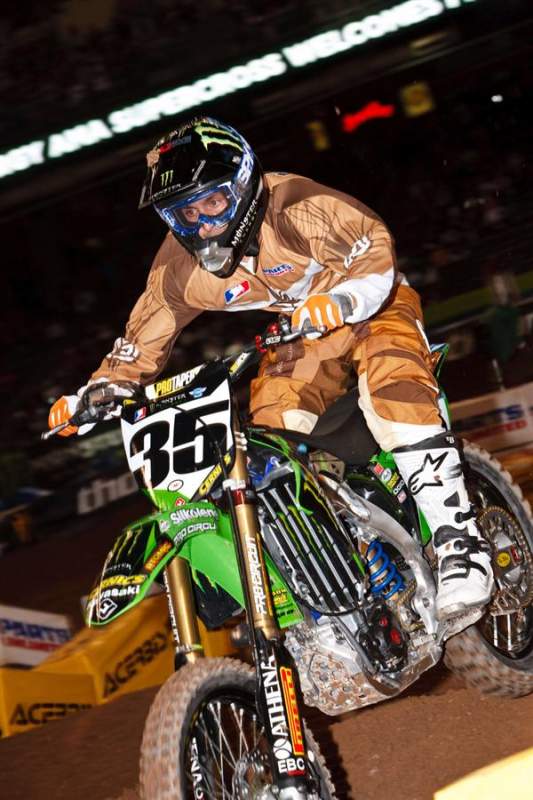 Monster Energy Cernic's Kawasaki's Paul Carpenter