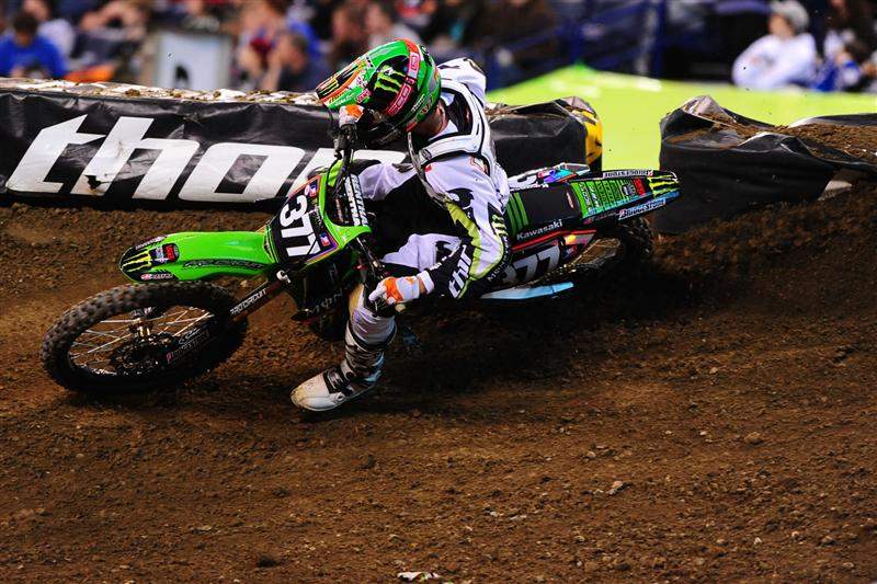 Christophe Pourcel was fastest in Lites qualifying with a 50.449.