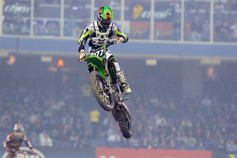 Points leader Christophe Pourcel got out front early in Toronto.