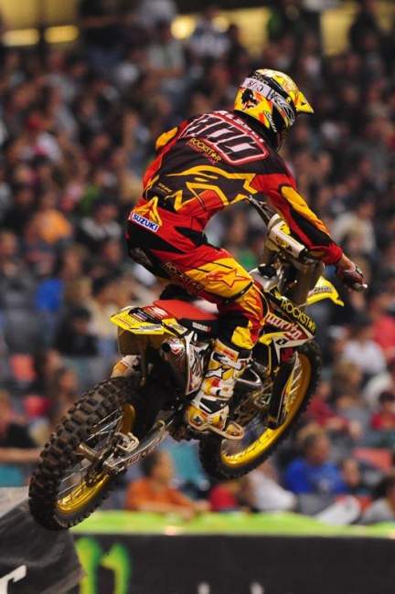 Mike is a racer. That's probably the best compliment you can pay a guy, he never gives up, he works hard and sometimes things like taking a wide line in the sand and colliding with Josh Hill and going down in a heap, happen.