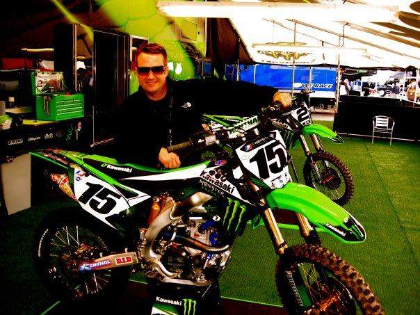 Mark Russell was Tim Ferry's practice mechanic for the past two seasons.