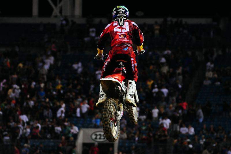 Andrew Short rode through injury to fifth.