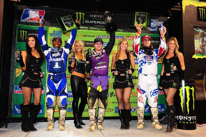 We haven't seen a podium like that in a while.