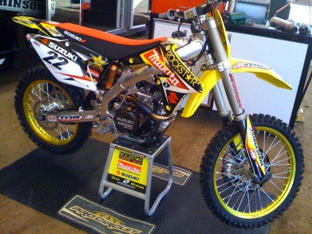 Will we see the red plate on Reed's Suzuki again soon?