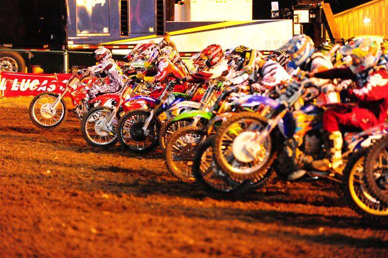 Ivan Tedesco (out front) was the new Mike Alessi at Thunder Valley.