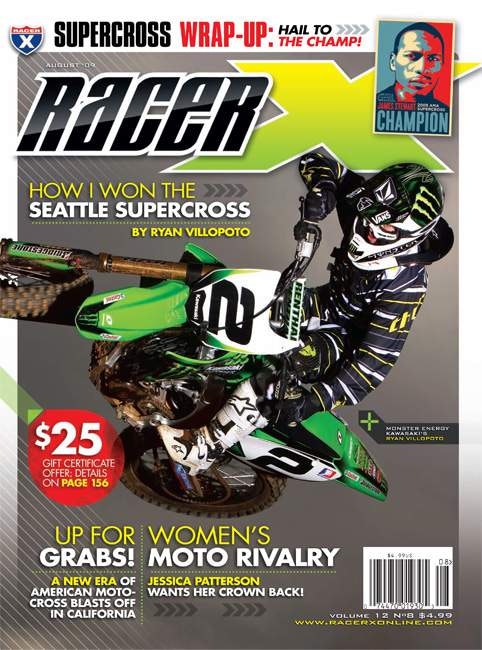 The August 2009 Issue - Racer X Illustrated Motocross Magazine