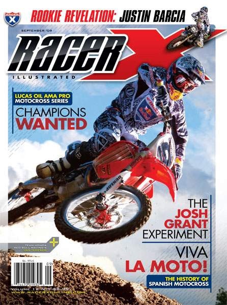 The September 2009 Issue - Racer X Illustrated Motocross Magazine