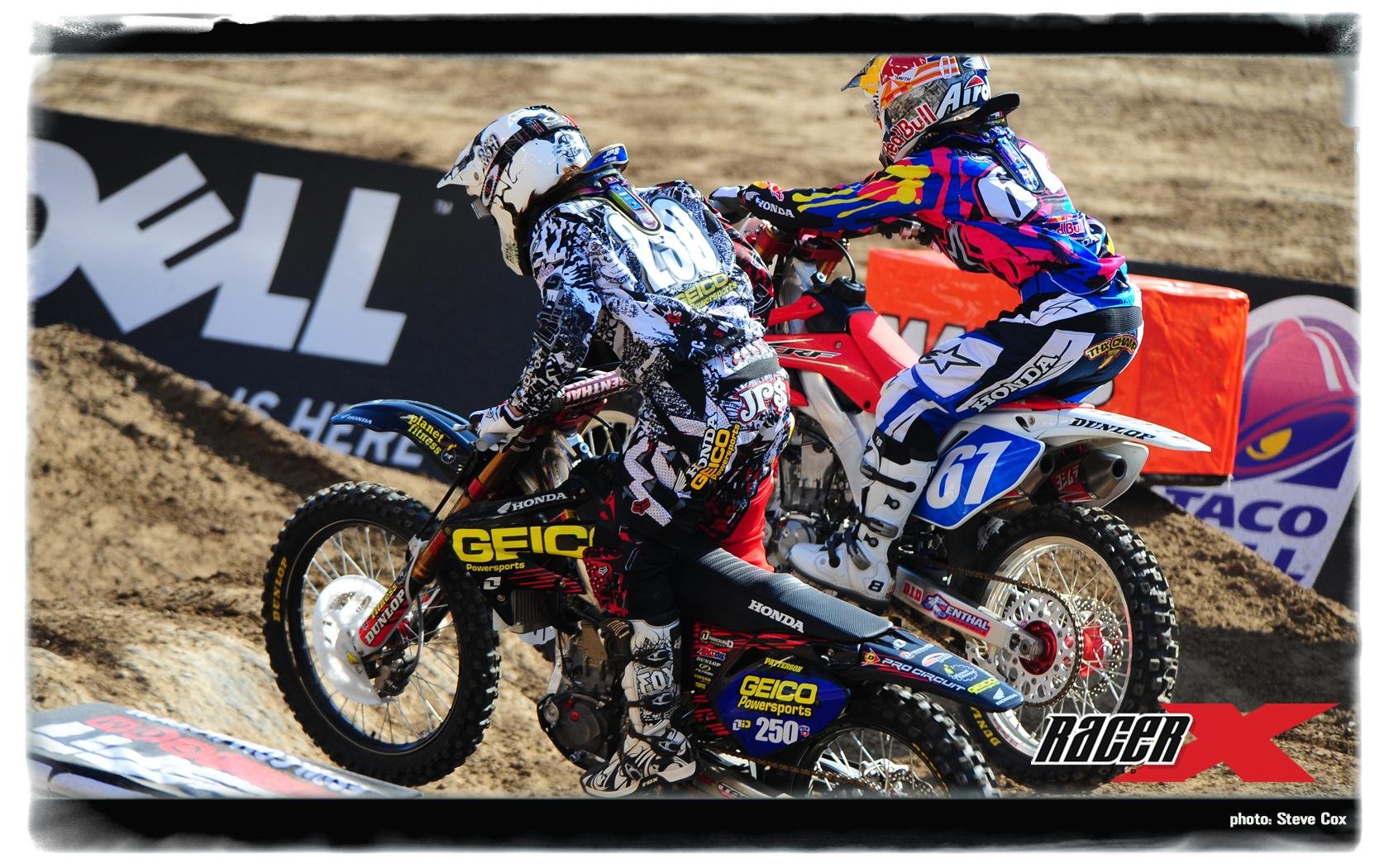 Jessica Patterson and Ashley Fiolek.