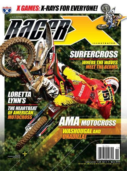 The November 2009 Issue - Racer X Illustrated Motocross Magazine