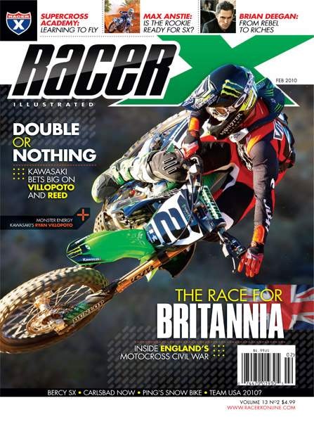 The February 2010 Issue - Racer X Illustrated Supercross Magazine