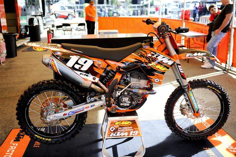 Tommy Searle's FMF KTM 250SX/F.