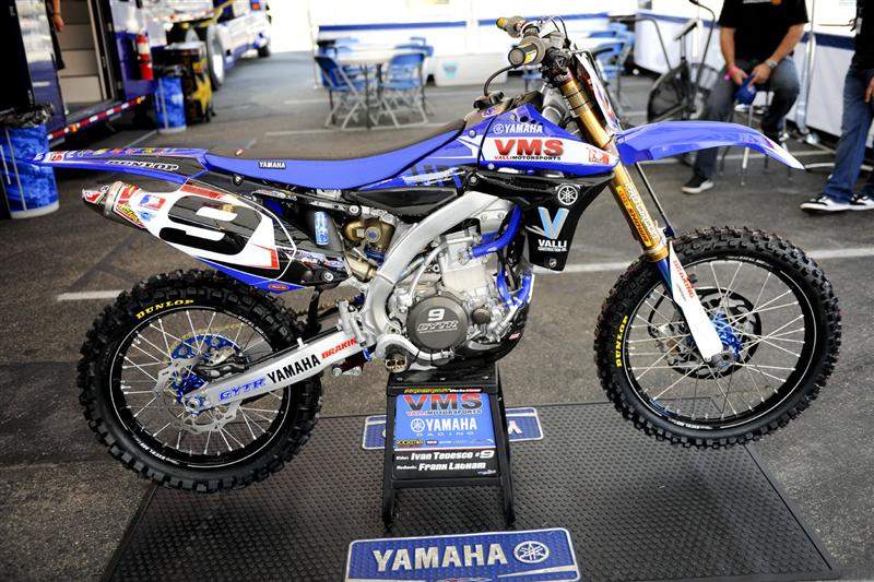 Ivan Tedesco's Valli Yamaha YZ450F.