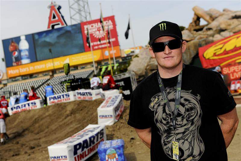 Ricky Carmichael is slumming this weekend at A1. He's doing color commentary for the TV show.