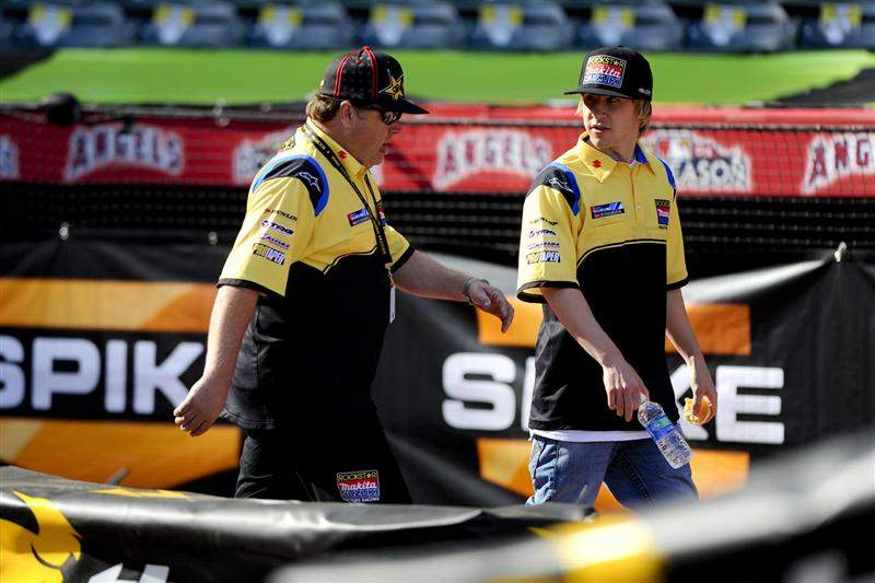 Austin Stroupe is preparing for his first-ever 450cc race, which is also his first race for Suzuki.