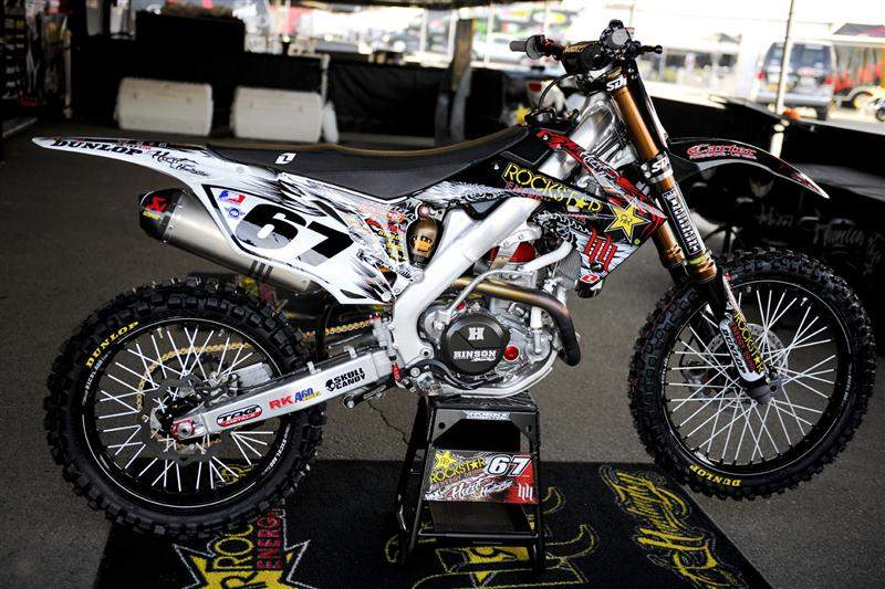 Michael Blose's H&H Honda CRF450R.
