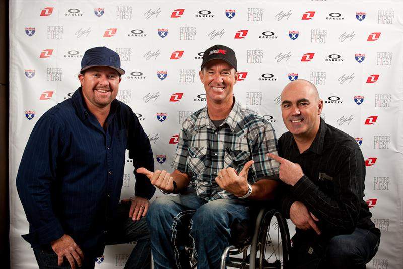 Danny Dobie, David Bailey, and Marc Blanchard of One