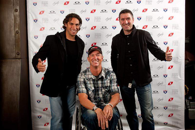 Sebastian Tortelli, David Bailey, and Jean-Michel Bayle