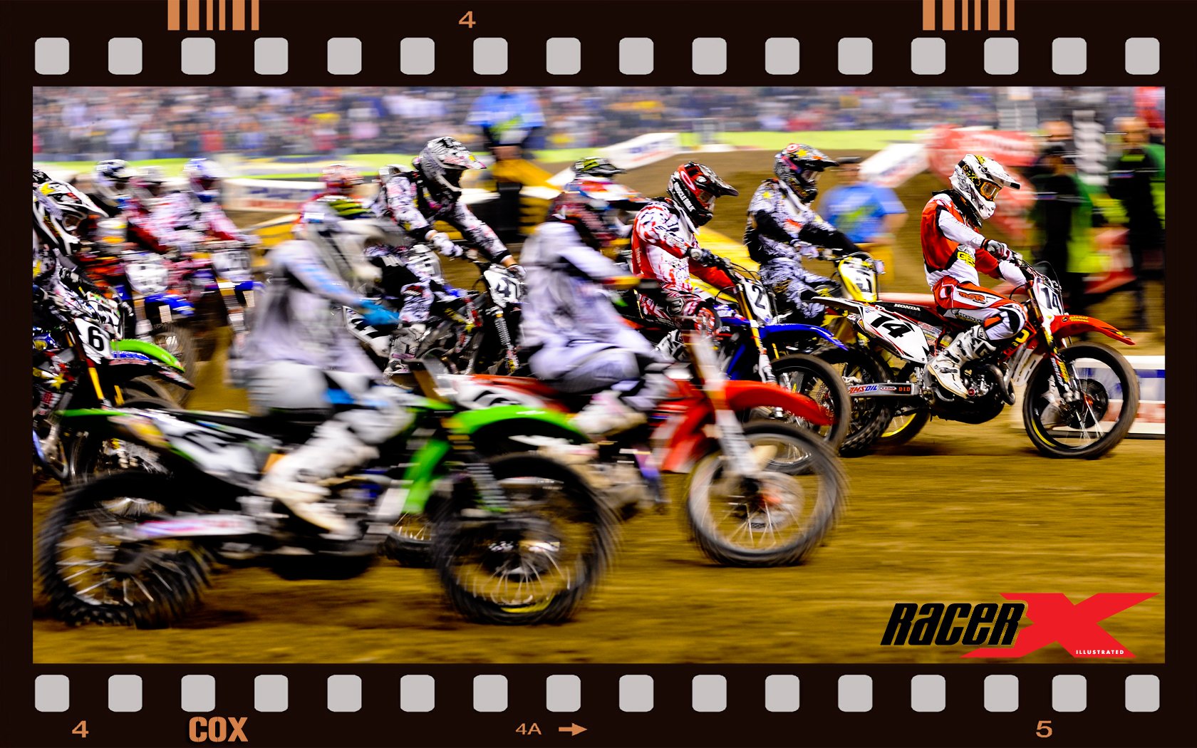 Kevin Windham off the start in the main.