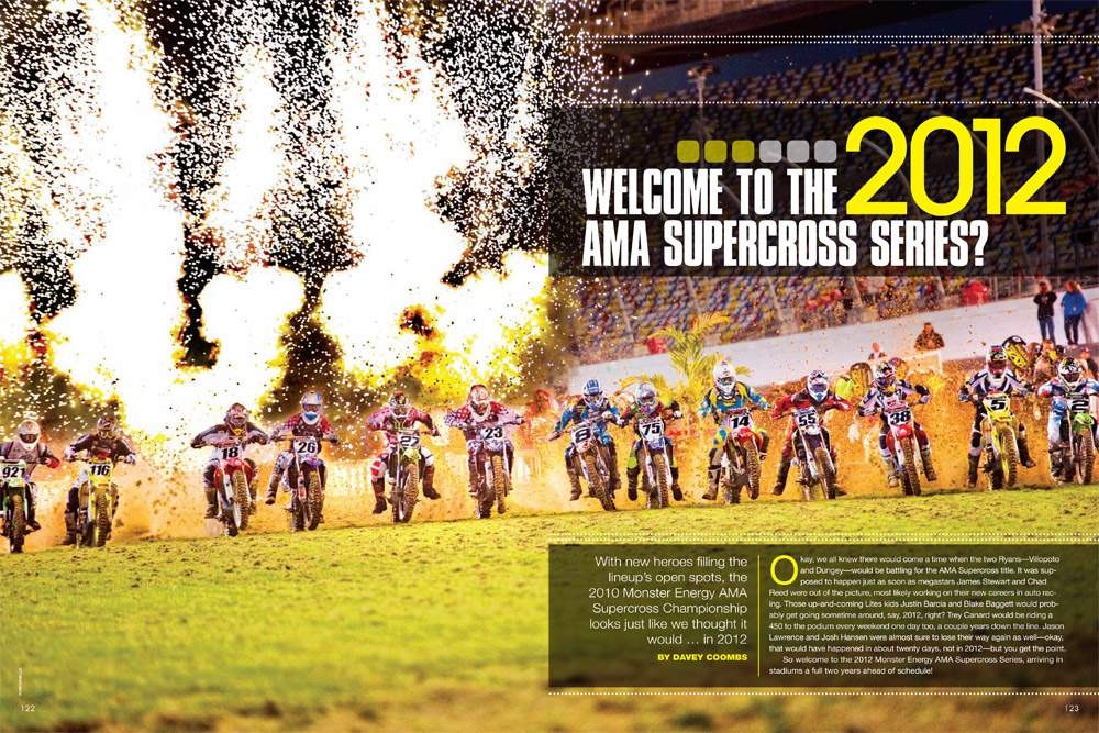 Welcome to the 2012 AMA Supercross