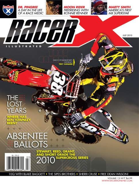 The July 2010 Issue - Racer X Illustrated Motocross Magazine