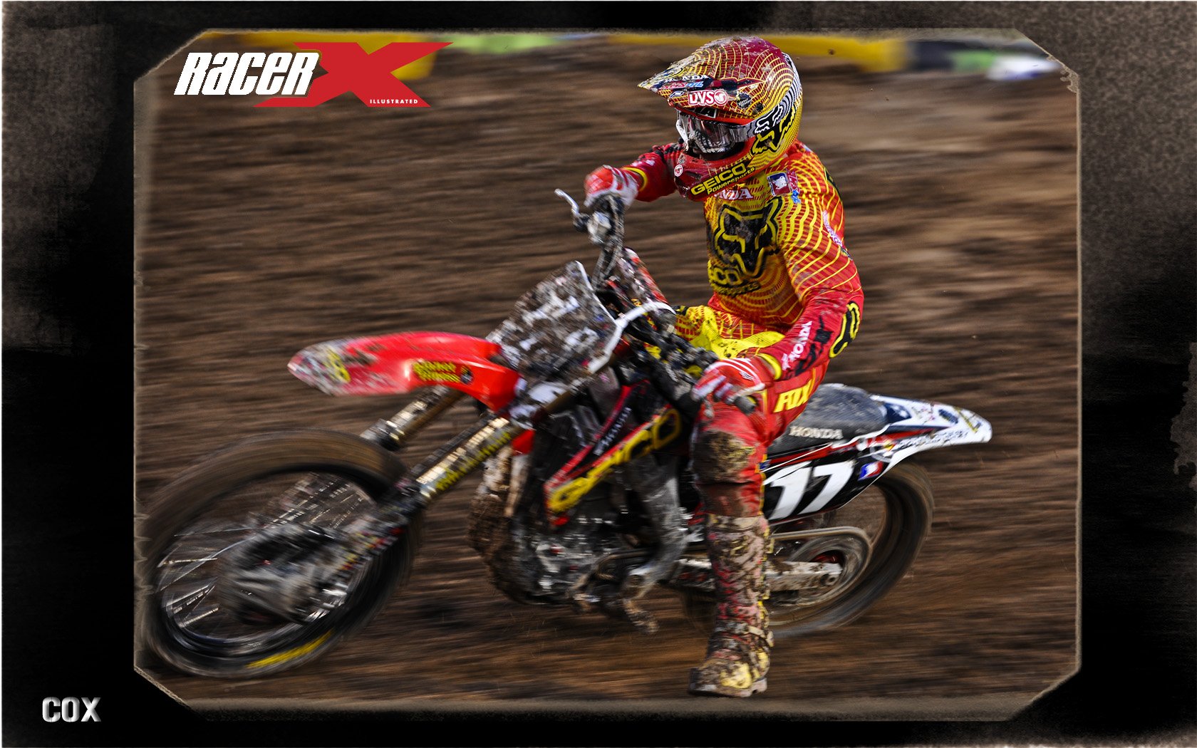 Justin Barcia was the top-finishing non-green bike, in the East/West Shootout.