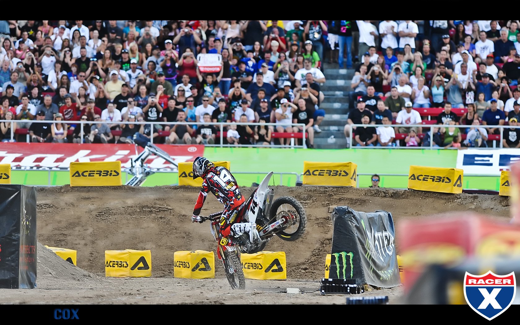 Kevin Windham did possibly his last stoppie for a crowd in 2010.
