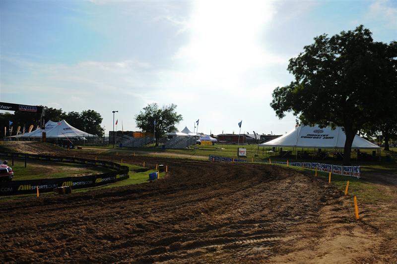 More infrastructure. How would you like to be the first one out in that loam?