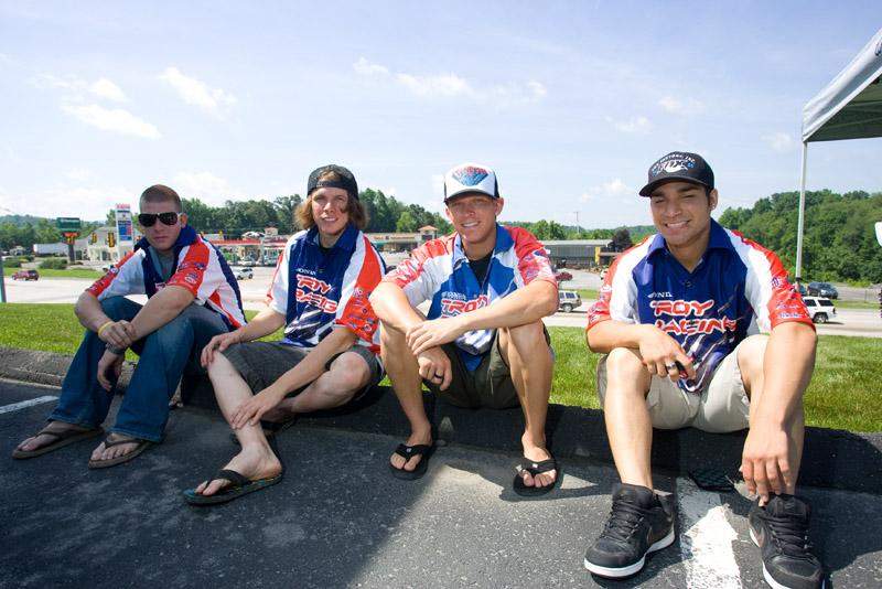 The riders of Honda of Troy