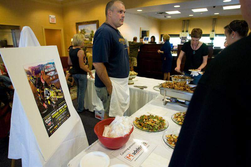 The even was catered by Madelines.