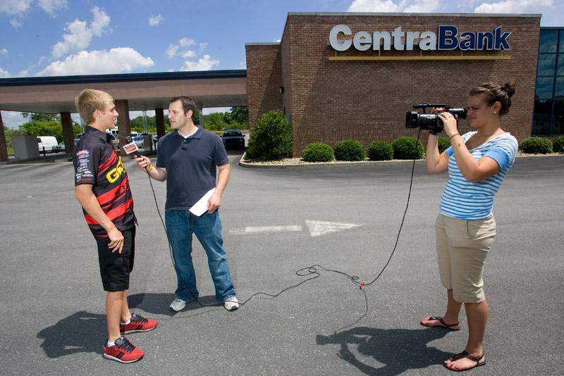 Justin Barcia did a local TV spot. 