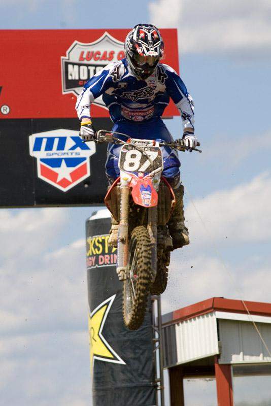 Les Smith finishing up his day at High Point