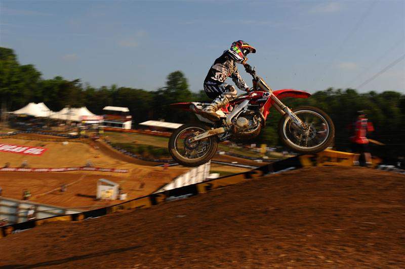 Kyle Regal is back in action. He qualified 16th.